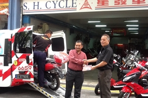 Securing our first Purchase Order for 300 units, for our First Singapore Made Scooter.
