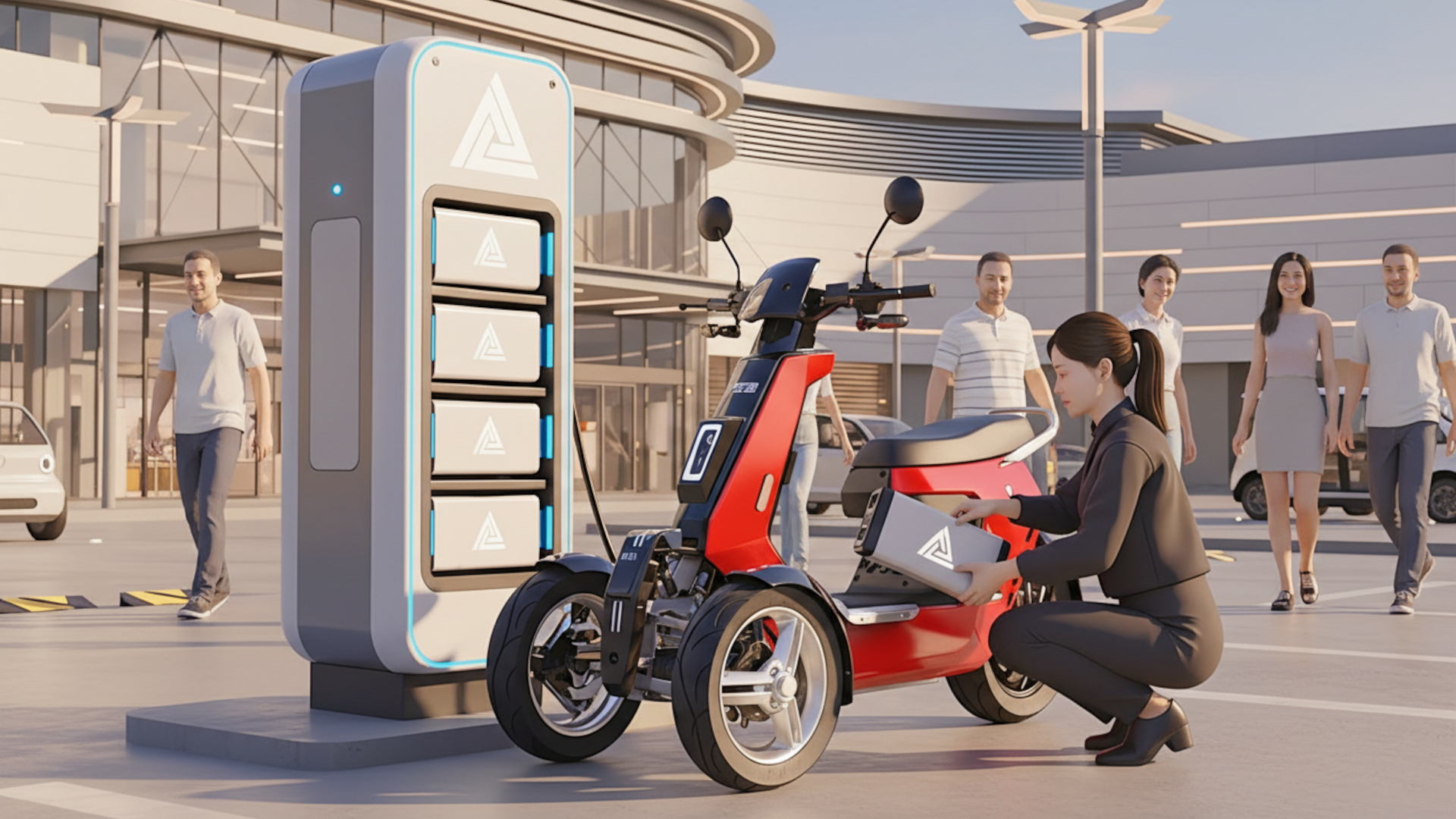 AURIX Swap 24 Modular Battery Exchange