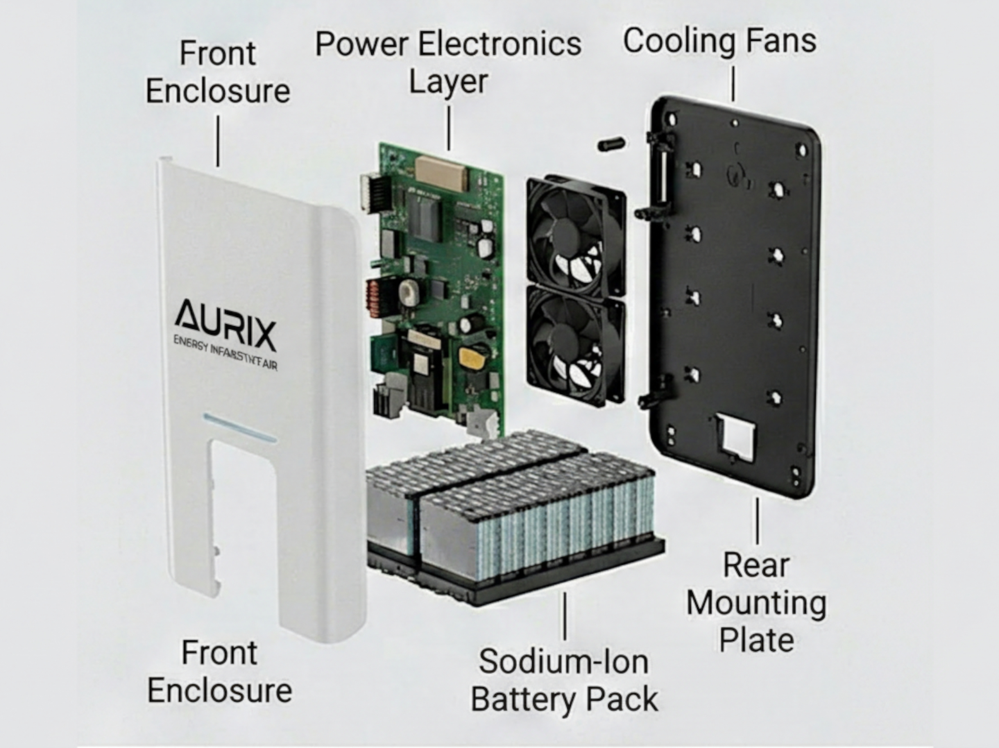 AURIX Home Sodium-Ion Battery Module