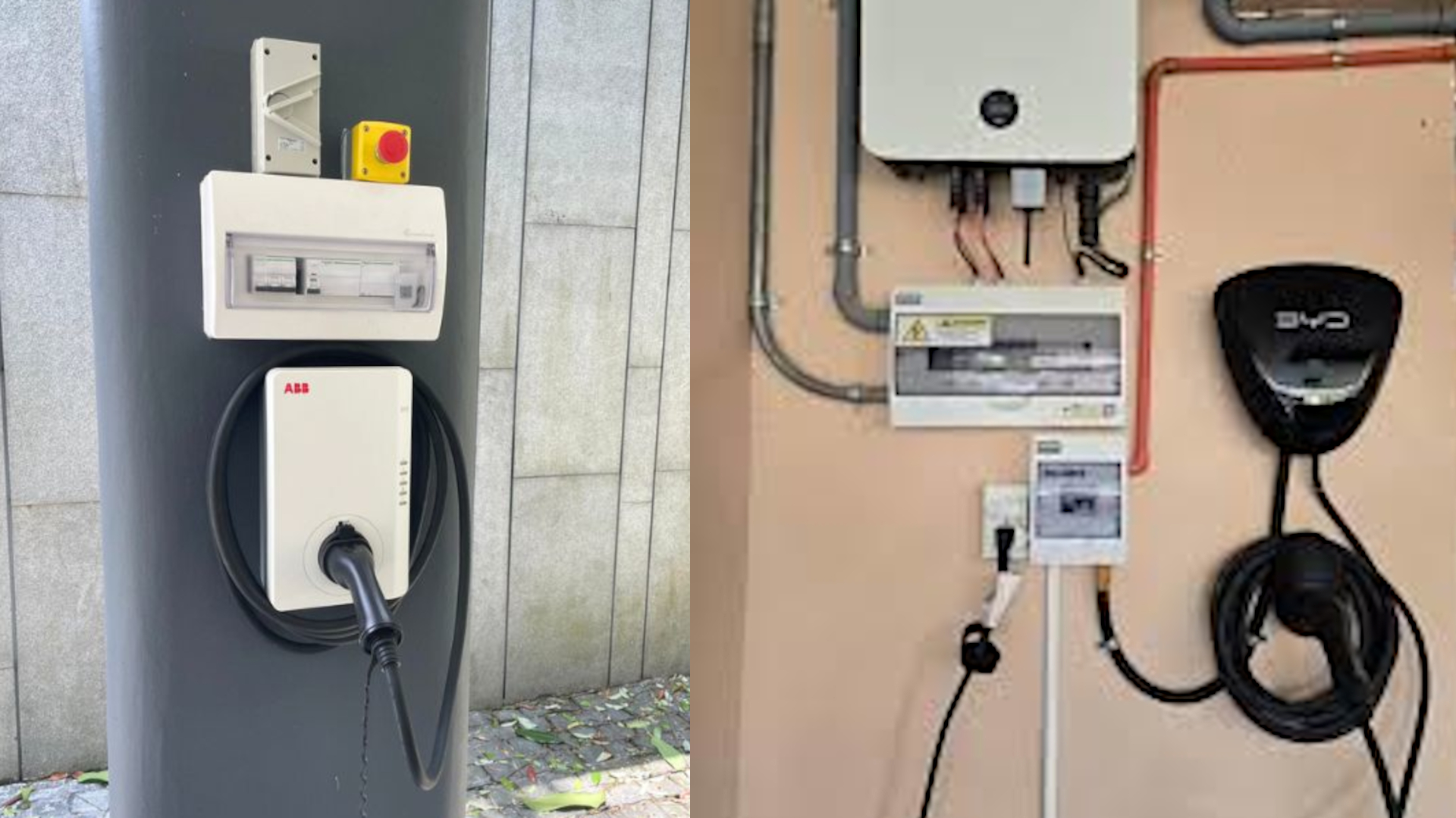 Standard Wall-Mounted EV Charger